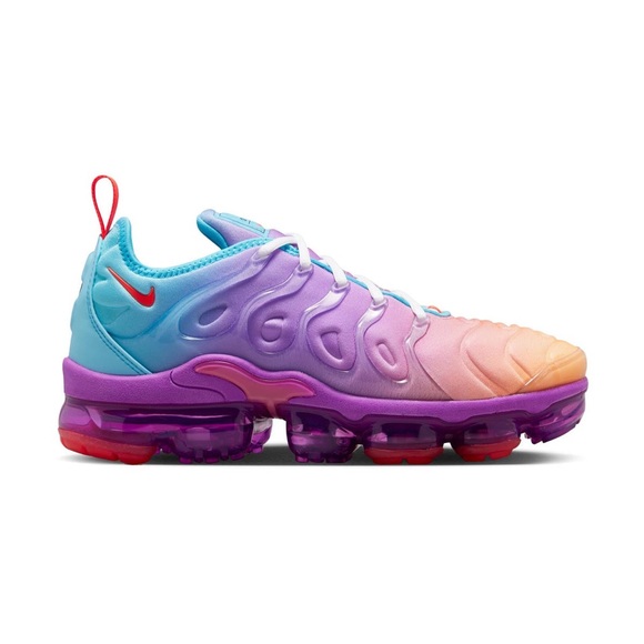 Nike Air VaporMax Plus - Fuchsia Dream/Vivid Orange/Baltic Blue/Bright Crimson - Picture 3 of 3